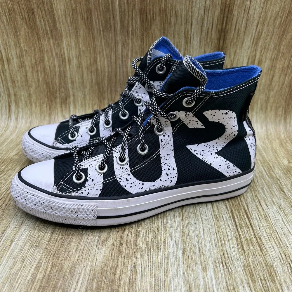 Converse Chuck Taylor All Star Hi Women's Size 7 Gore-Tex Spellout Sneaker Shoes